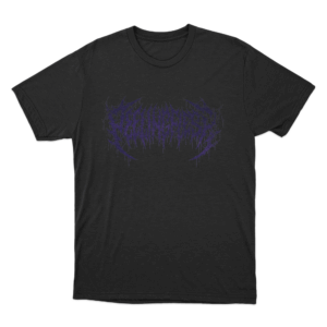 Peeling Flesh Brutal Logo Unisex T Shirt Black