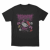 Peeling Flesh Gothic Kitty Chaos Unisex T Shirt Black
