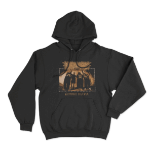 Peeling Flesh Photo Unisex Hoodie Black