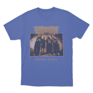 Peeling Flesh Photo Unisex T Shirt Blue